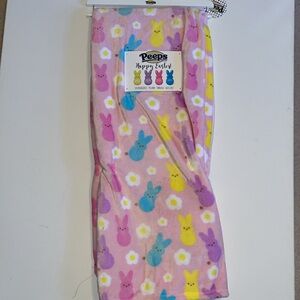PEEPS candy  Rabbit  Easter Bunny Plush Daisy Flowers Oversized Soft pink
